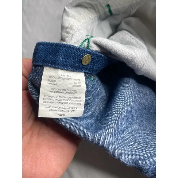 Liberty Men's Stonewashed Denim Bib Overall 38W x 30L, - Picture 12 of 16